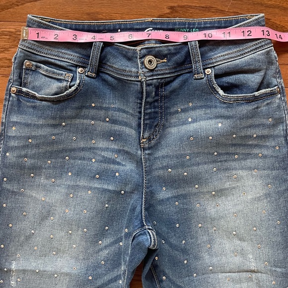 INC Rhinestone Embellished Jeans - Picture 4 of 9